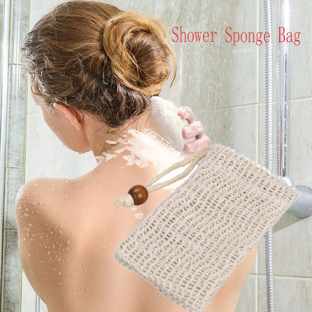 Bolsa de jabón de moda para baño, bolsa de esponja de ducha, bolsa de malla de espuma, bolsa ahorradora de jabón, bonita y profesional, amigable con la piel