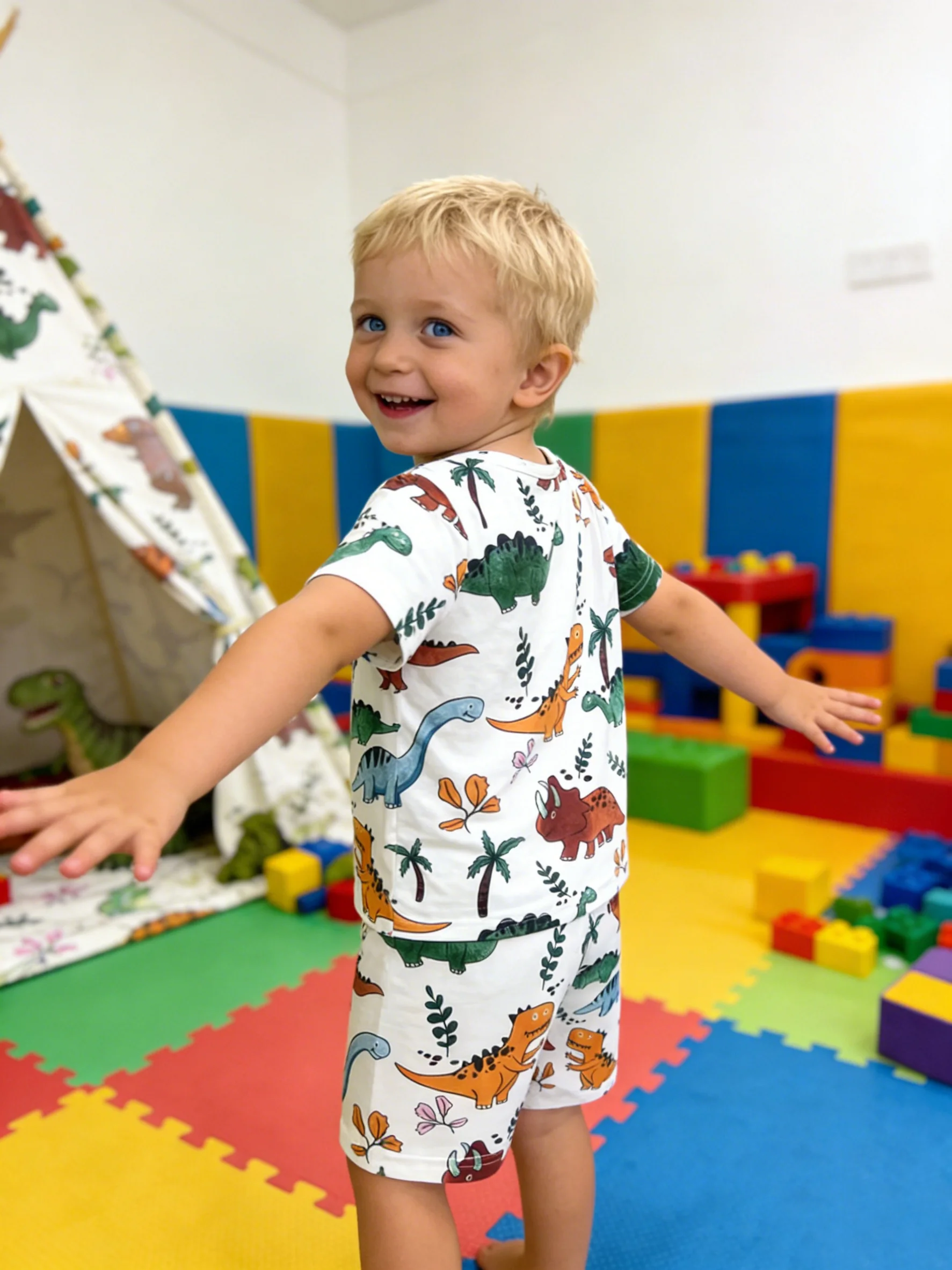 Playground-Ready Dinosaur Set: Lively & Eye-Catching for Your Little One