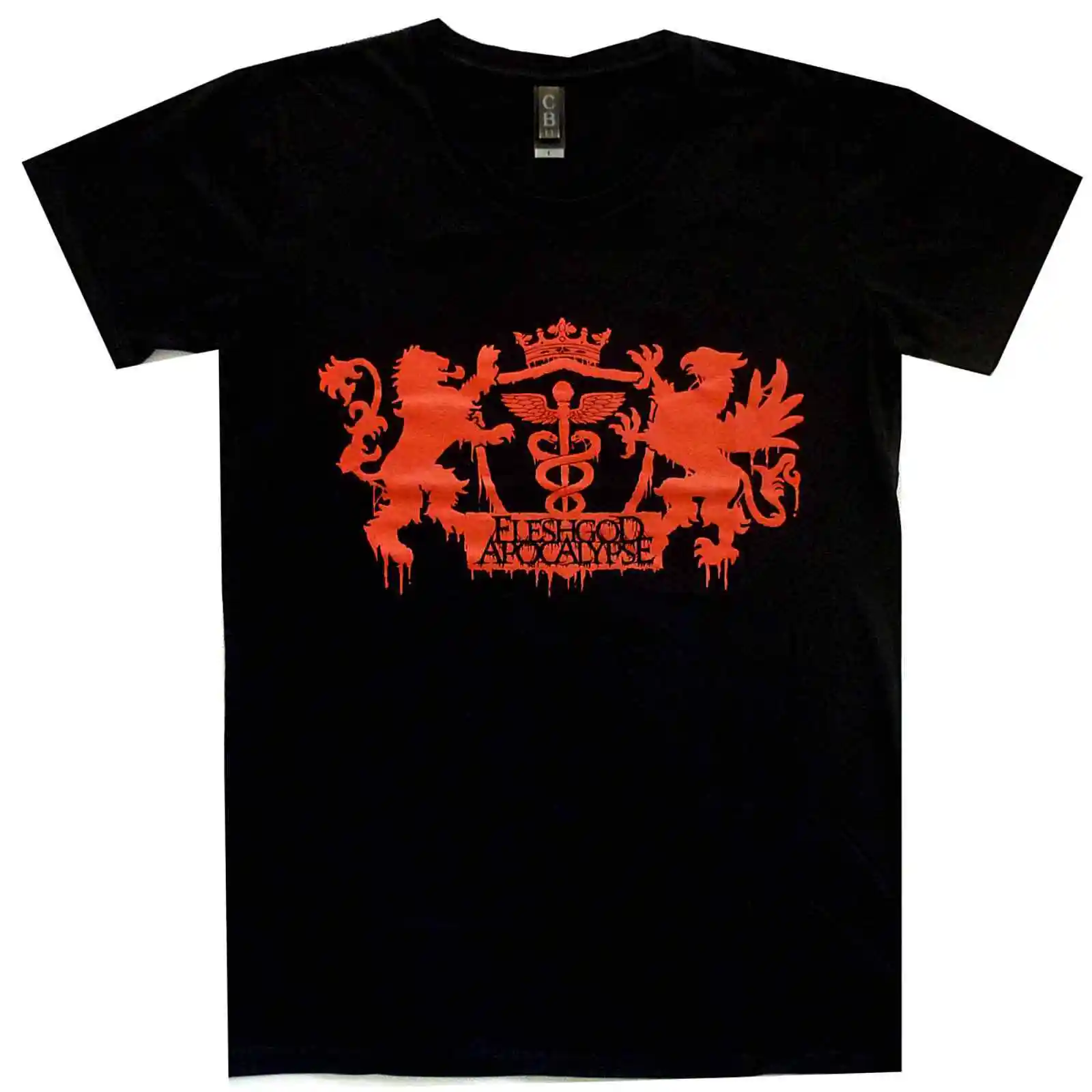 Fleshgod Apocalypse Emblem Black Shirt L TShirt Official Death Metal New