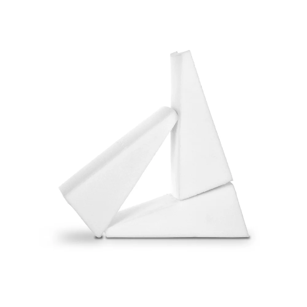 Klinowe aplikatory do makijażu bez lateksu, 32 jednorazowe hipoalergiczne kliny do blendowania, uniwersalne kosmetyczne, 4 sztuki