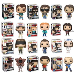 Funko pop Steve #475 #638 Max #1243 Eddie #1250 Hopper #1253 Eveven #826 #421 figurka winylowa Model lalki zabawki