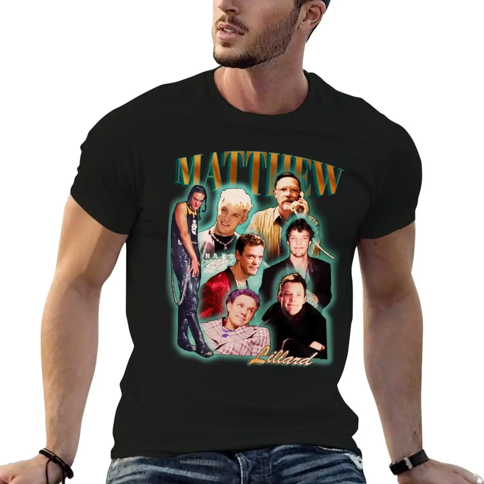 Matthew Lillard Bootleg T-Shirt plain oversized t shirt heavy weight t shirts for men