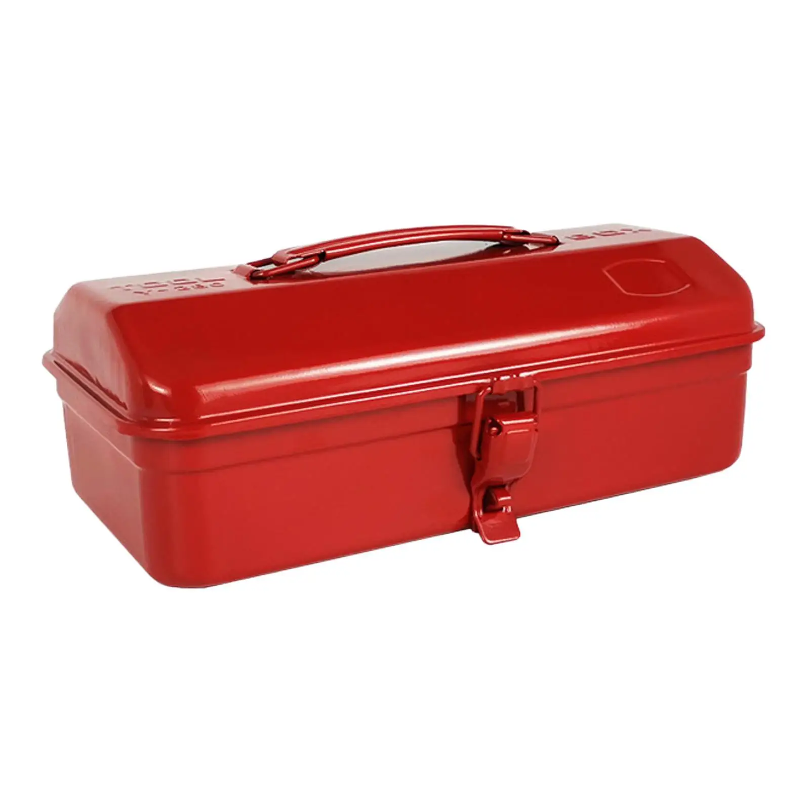 Portable Metal Tool Organization Box with Latch Multifunctional 30.5x16x11.6cm Container for Household Homeowner Sturdy