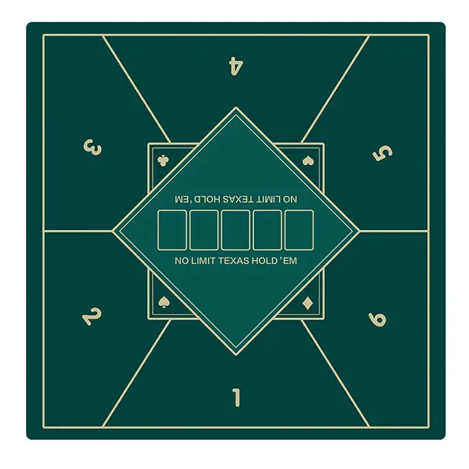 Leather Desk Pad Protector For Poker Gaming Board Game Small Mouse Pad Office Desk Mat Waterproof Non-Slip PU Desk Blotter Pad