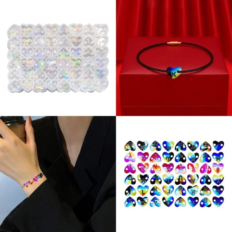 Mini Heart Silicone Molds Mold Necklace Bracelet Pendant Making Tool