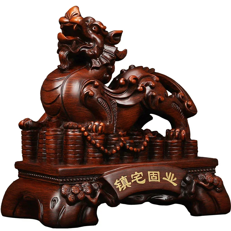 Lucky Pixiu Ornaments  Living Room Decor Feng Shui Home Decoration Craft Statues Sculptures Figurines Miniature Gift