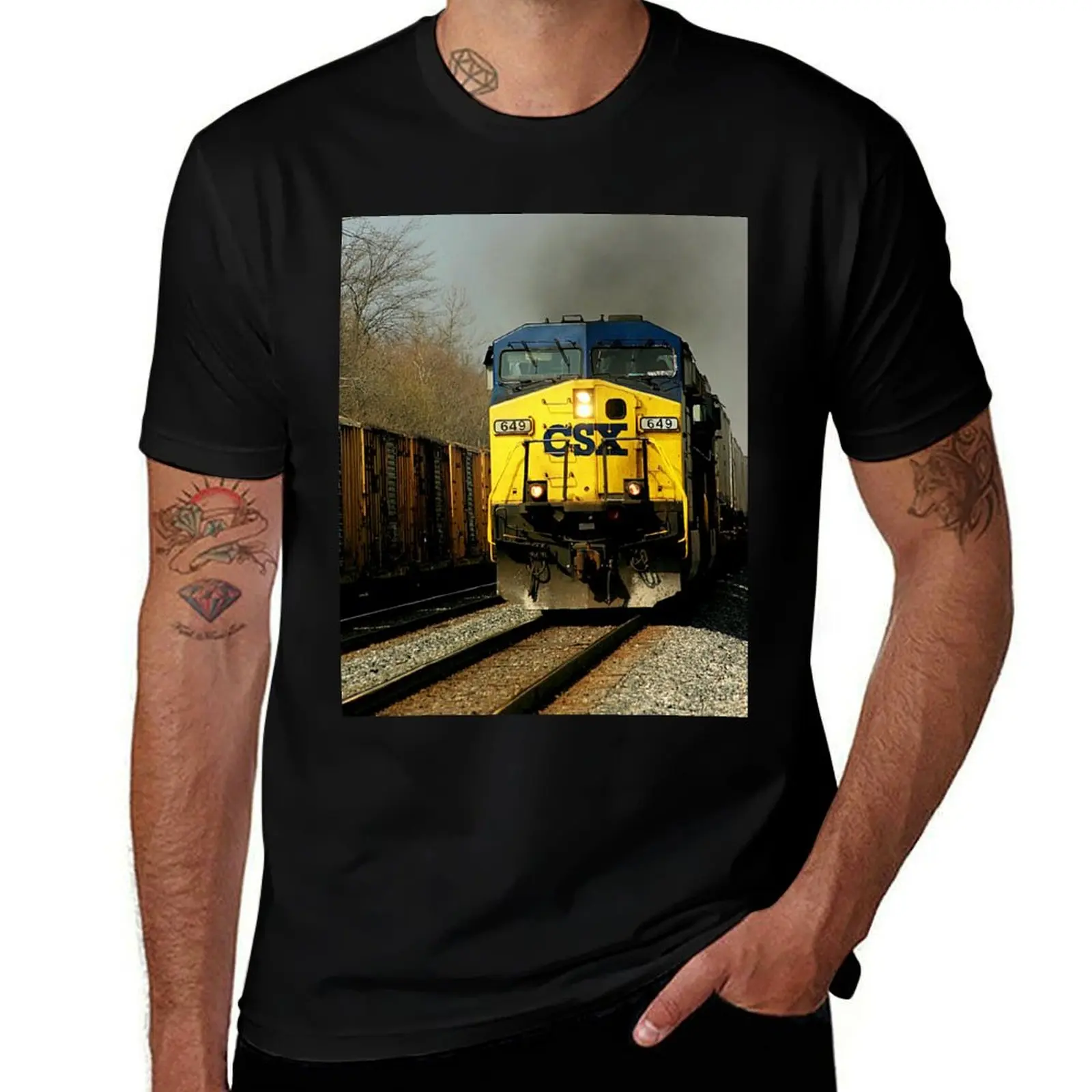 

CSX 649 T-Shirt Big and Tall Loose Fit T-Shirt