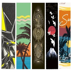 120Cm Griptapes Anti-Gleed Schuurpapier Kleurrijke Grafische Dansende Longboard Griptapes Lange Board Grip Tape Skateboard
