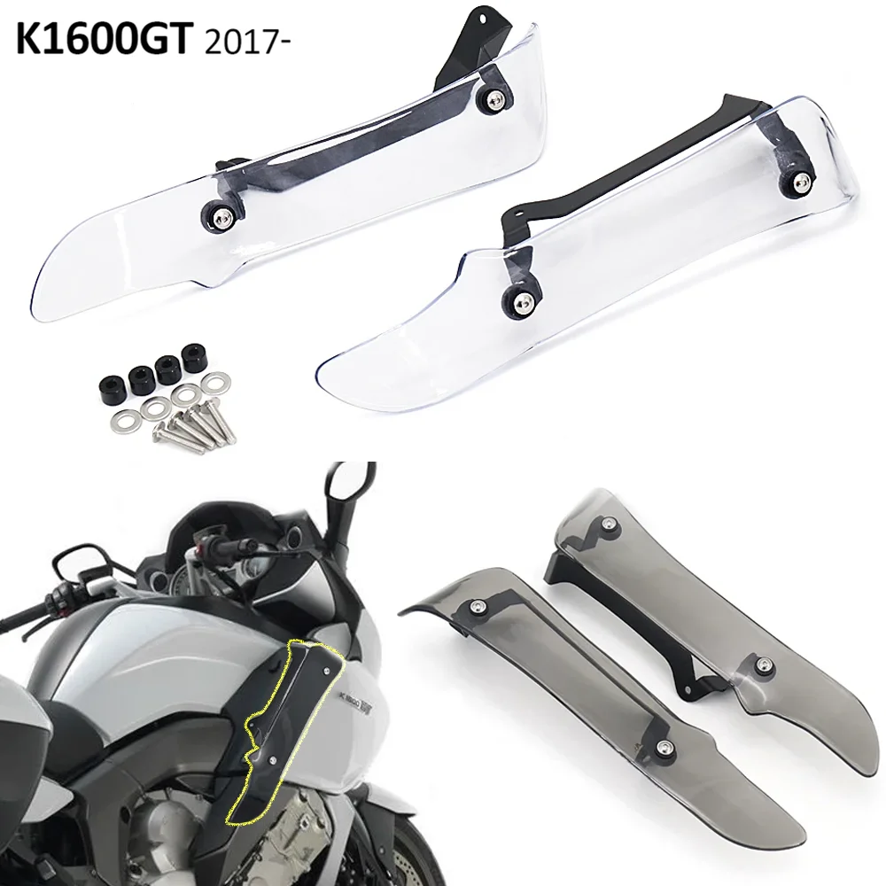 

K 1600 GT Motorcycle Side Spoilers Wind Deflectors for K1600GT K1600 GT 2017-2023 Wind Screen Extenions Foot Guard Side Panels