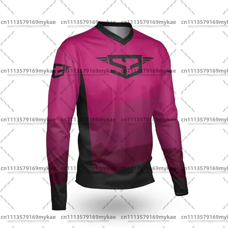 S3 Long Sleeve Motocross Jersey for Motorcycle Riding MTB Downhill Cycling T-Shirt BMX Motocross Clothing Ciclismo view 5