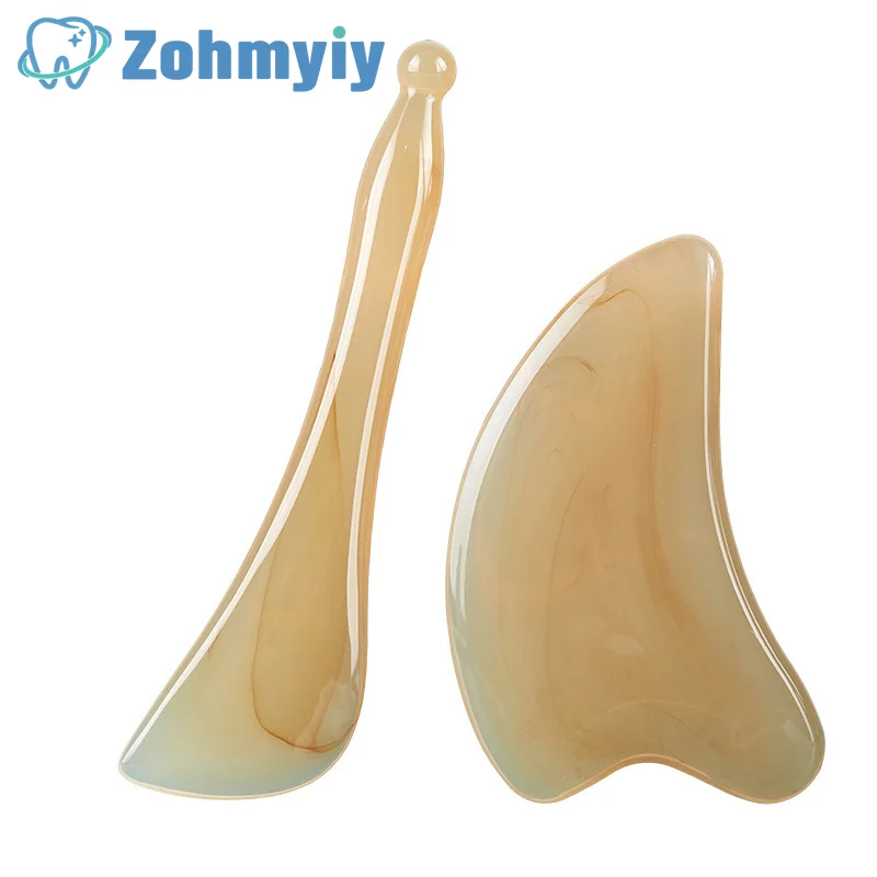 

Skin Scraping Resin Gua Sha Massage Board Guasha Plate Face Eye SPA Massager Scrapers Tools For Face Neck Back Body Legs