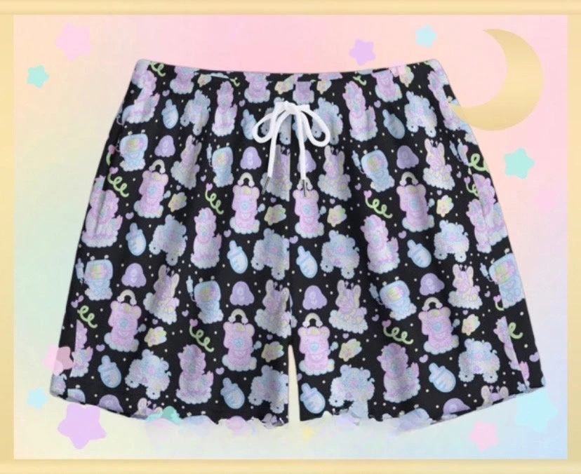 2026 Summer Fashion New Retro Gothic Element Style 3D Printing Outdoor Gathering Activities Leisure Sports Fitness Shorts Large