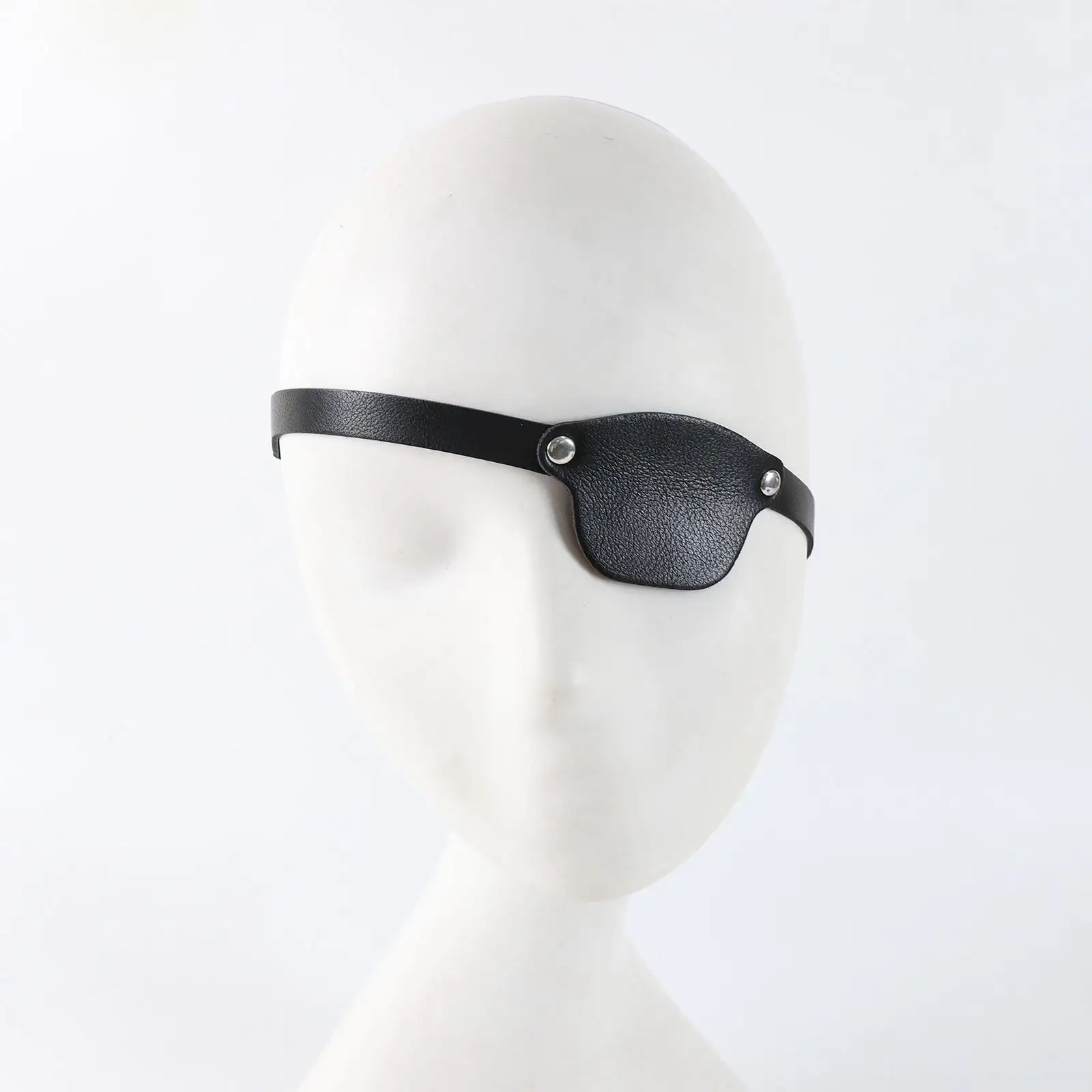 Pirate Eye Patch Supply Adjustable Accessory Decorative Prop Single Eye Mask for