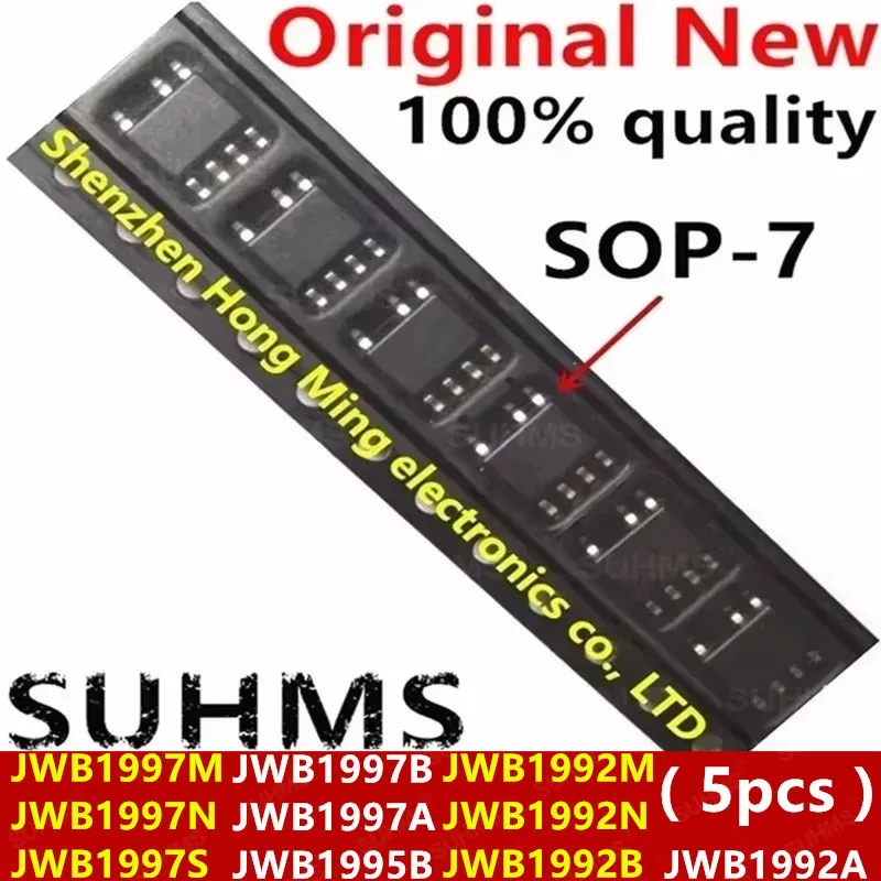(5 peças) 100% Novo JWB1997M JWB1997N JWB1997S JWB1997B JWB1997A JWB1995B JWB1992M JWB1992N JWB1992B JWB1992A Asop-7