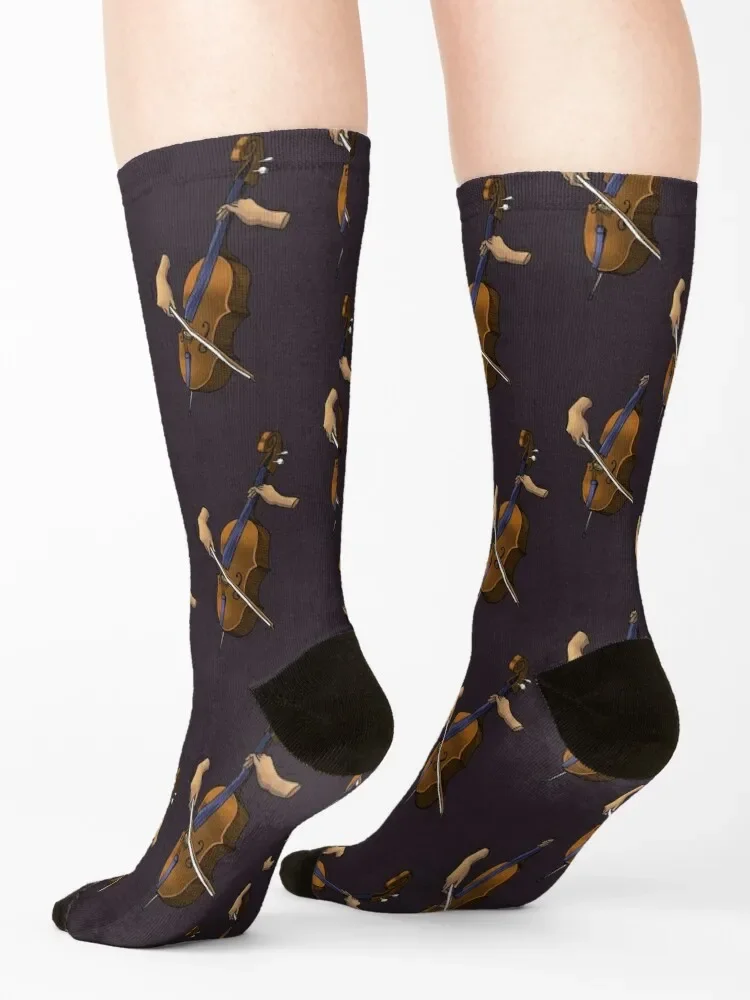 Cello Musik Socken neu in Rugby Socken Mädchen Männer