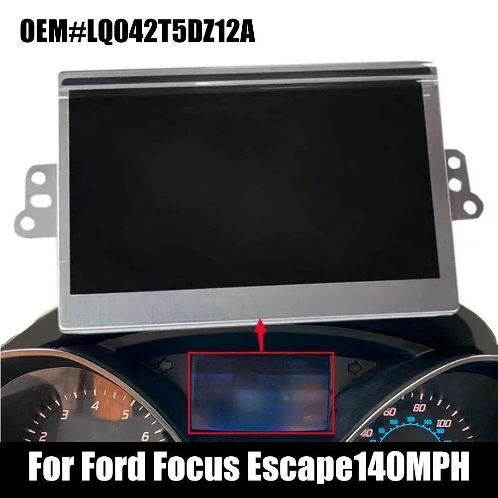 4.2 Inch LCD Display LQ042T5DZ12A For Ford Focus 2013-2016 For Ford Escape 2014-2016 140MPH Speedometer