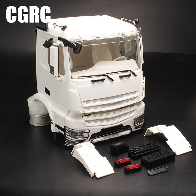 Model Engineering Vehicle 3363 Car Shell Body Kit For 1/14 Tamiya RC Truck Tipper Mercedes Benz 3363