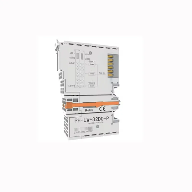Multi-protocol Modbus/EtherCAT/Modbus/EtherNet/IP Compact Digital Output Analog Input Remote I/O Module 1 unit per package