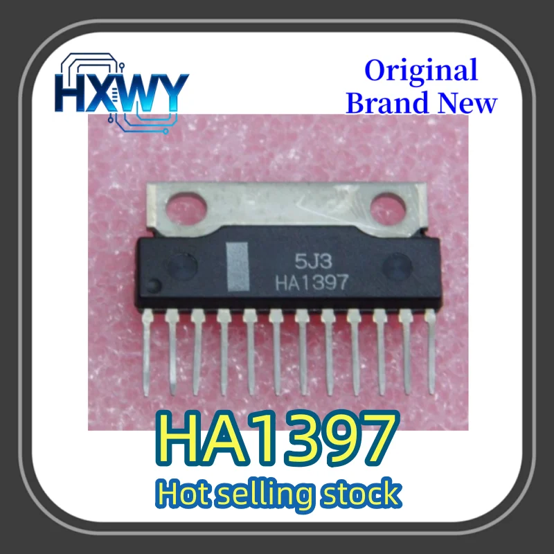 

3/30pcs HA1397 SIP-12 Dual-Channel Audio Power Amplifier Circuit, Original, Brand New, In Stock, Fast Shipping