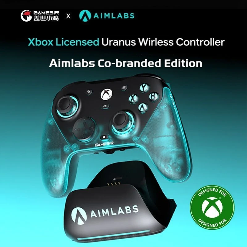 GameSir G7 Pro Aimlabs Limited Official Xbox Licensed Wireless Controller TMR Joystick 12‑Micro Buttons Gamepad