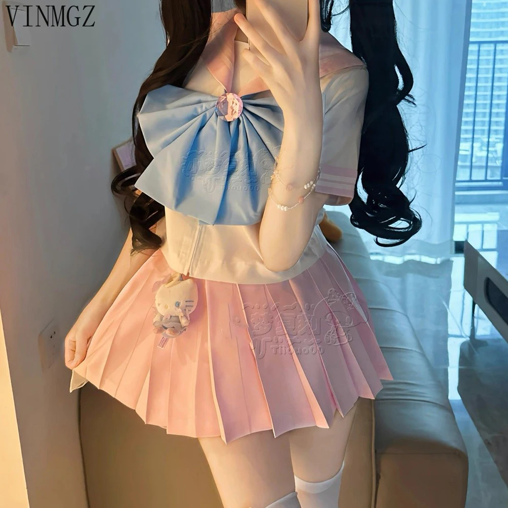 

Sailor Moon bodyline replica basic new sailor suit short sleeve JK uniform Japanese college suit women