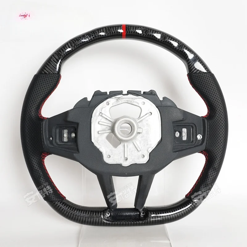 

For BMW M2 G87/M3 G80/G20/M4 G82 LCI Carbon Fiber Steering Wheel (Modification Upgrade Part)