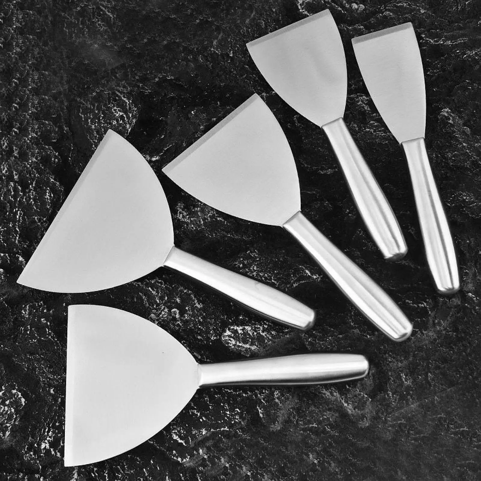 5 Pezzi Strumenti per Raschiare il Stucco Strumenti Spackle facili da usare per la Riparazione di Decalcomanie per Cartongesso Applicazione di Stucco Gesso Decorazione domestica fai da te