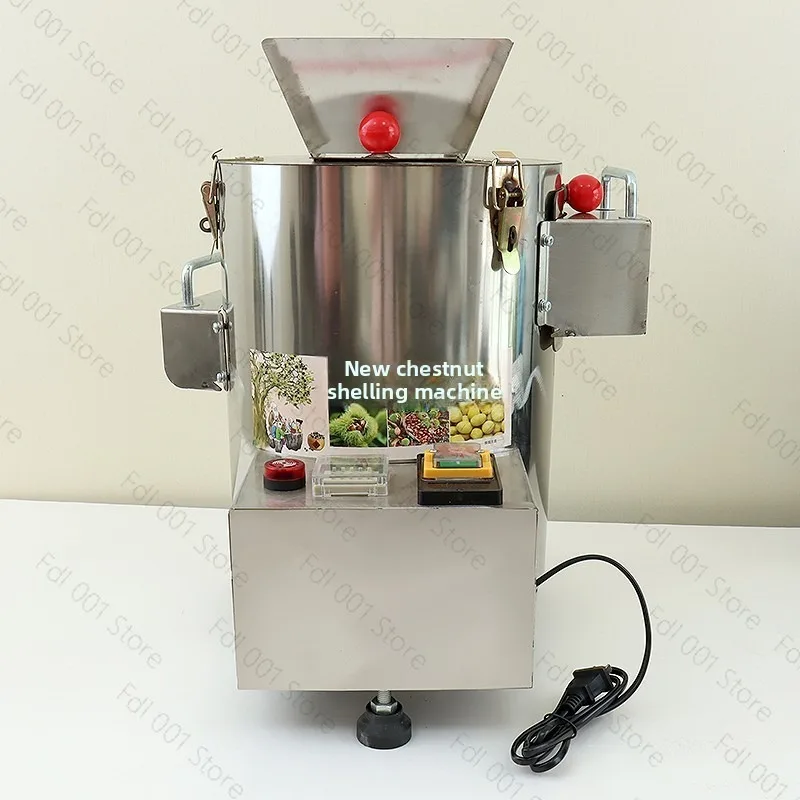 16-blade Electric Chestnut Peeling Machine Commercial Automatic Chestnut Peeling Machine 220V