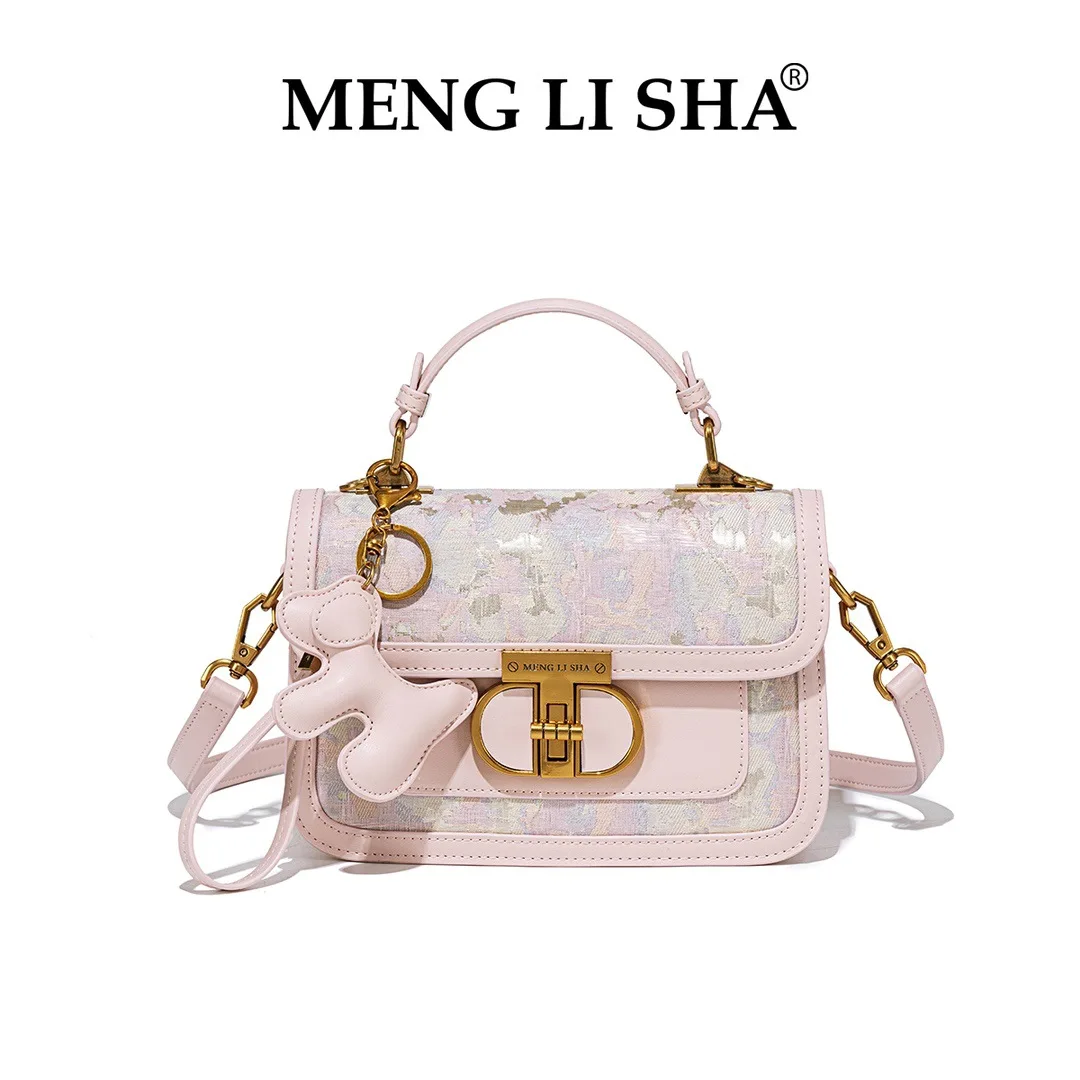 

Trendy Women's Handbag with Leather Finish, Luxury Brand Shoulder Bag, Famous Designer Crossbody Messenger Tote for Elegant