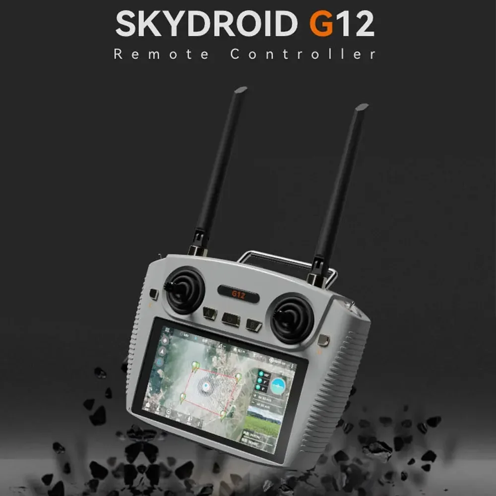 

Skydroid G12 Remote Control 2.4GHz /5.8GHz Dual Band 5.5inch 1080P High-Definition Display 20KM Digital Transmission