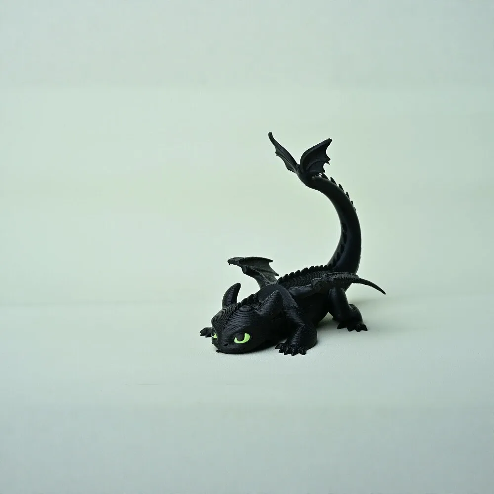 Cartoon Dragon Phone Holder, Night Fury Desktop Stand, Creative Ornament Mobile Phone Support for Table