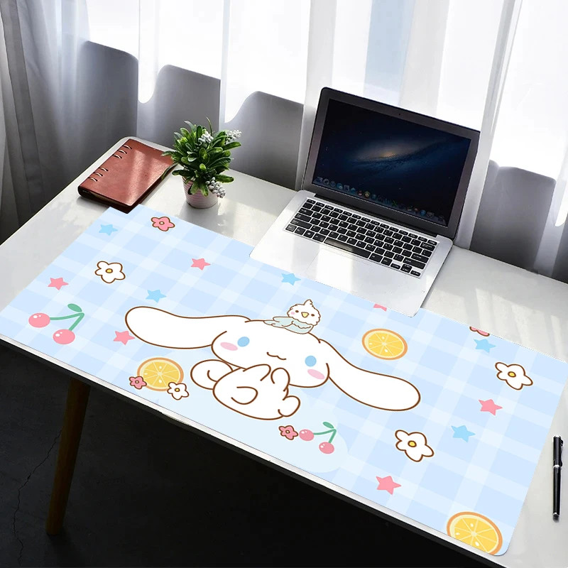 Mouse Pad PC Non Slip Rubber HD Mousepad Laptop Gamer Cabinet Keyboard Pad Office C-cinnamoroll Computer Gaming Desk Mouse Mat