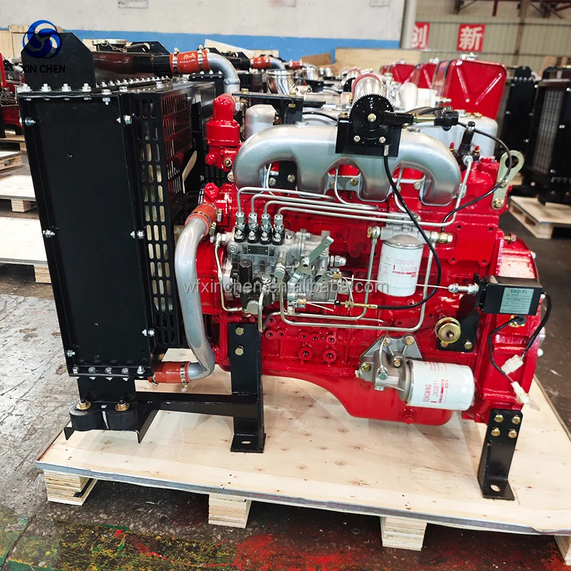 

4BK-Z High-speed 3000RPM 75KW 90KW100HP Four Cylinder Water-cooled Machinery diesel Engine for Fire Fighting Pump