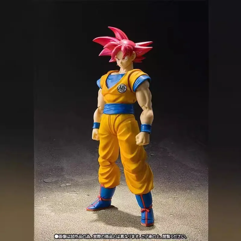 Dragon Ball Z Saiyan cheveux rouges Shf Son Goku noir Goku Zamasu rose figurine peinte à la main en boîte figurine cadeau à collectionner