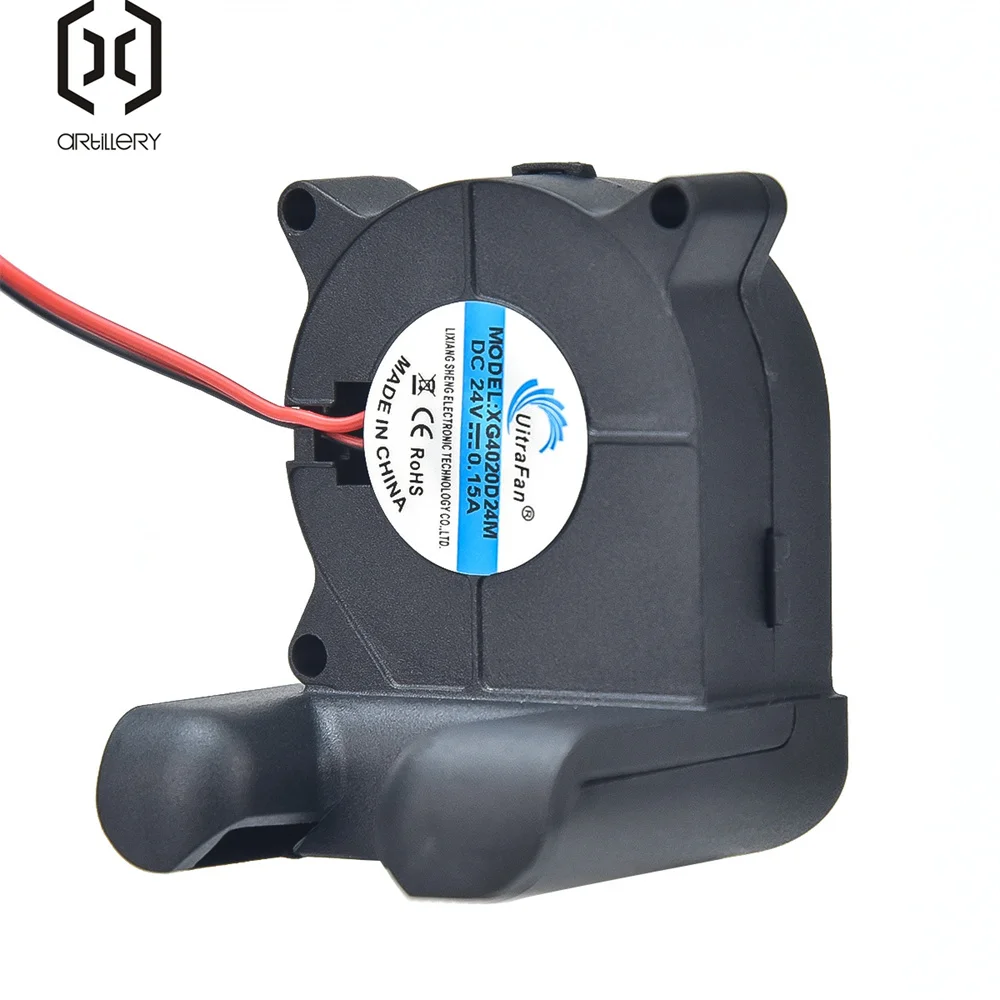 Artillerie impossora 3D Sidewinder X3 Pro y X3 Plus, ventilateur à tambour intégré 4020