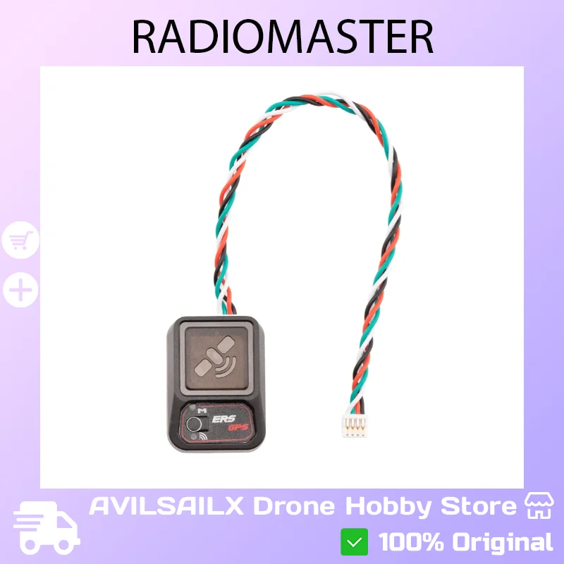 

Высокоточный GPS-модуль RadioMaster ERS-GPS | Специальный приемник, отслеживание скорости в реальном времени