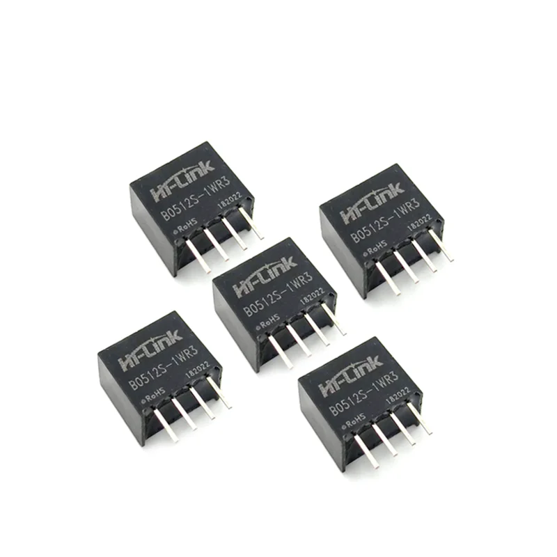 하이링크 DC-DC 전력 변환 모듈 공급 B0503S-1WR3 B0505S-1WR3 B0524S-1WR3 1W 3.3V/5V/9V/12V/15V/24V