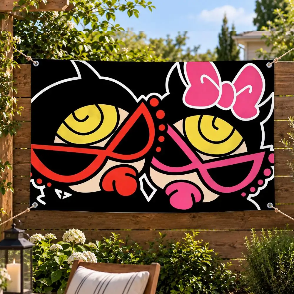 Brand Cute Fashion Hysteric Mini Flags Decorative Flag Banner Indoor Outdoor Garden Yard Patio Party Camping Wall Decor Gift