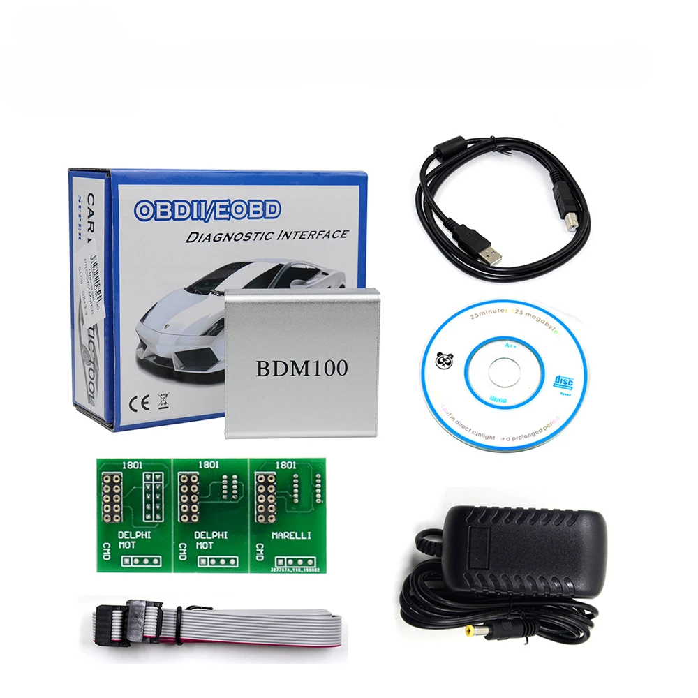 BDM100 V1255 ECU Programmer CDM EDC 1255 with Adapter ECU Chip Tuning Tools BDM 100 Frame ECU Reader Car Diagnostic Tool