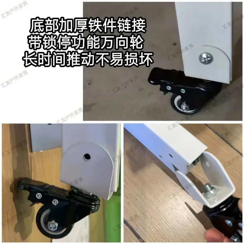 Подставка для витрины для рынка, ночной рынок, полка для киоска, поплавок, рекламная витрина, автомобильный мобильный складной стол