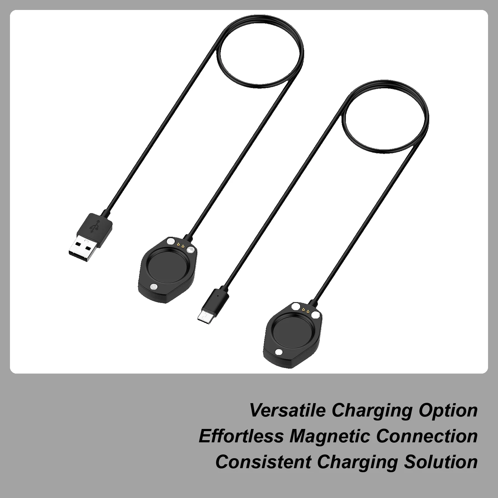 

USB Type-c Charger forSuunto Race 2/ Vertical 2 USB Charging Cable Replacement Magnetic Type-C Chargers Dock Cord