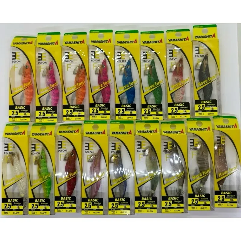 FZ001/FZ002 لون جديد ياماشيتا 2.0 2.5 3.0 3.5 سوبر EGI-OH F توهج الحبار صاروخ الحبار EGI تهزهز إغراء الطعم هوك الروبيان الخشبي #6