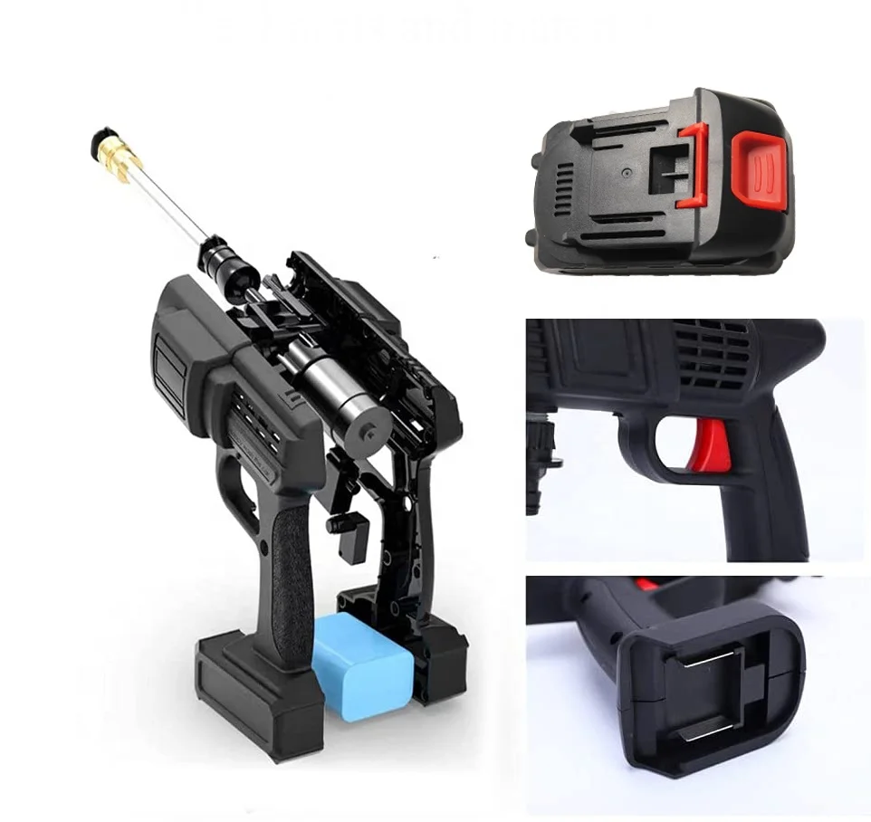 Automatic Car Wash Guns Machine Professional Car Washer Rechargeable Durable Battery Cordless Pressure Washer