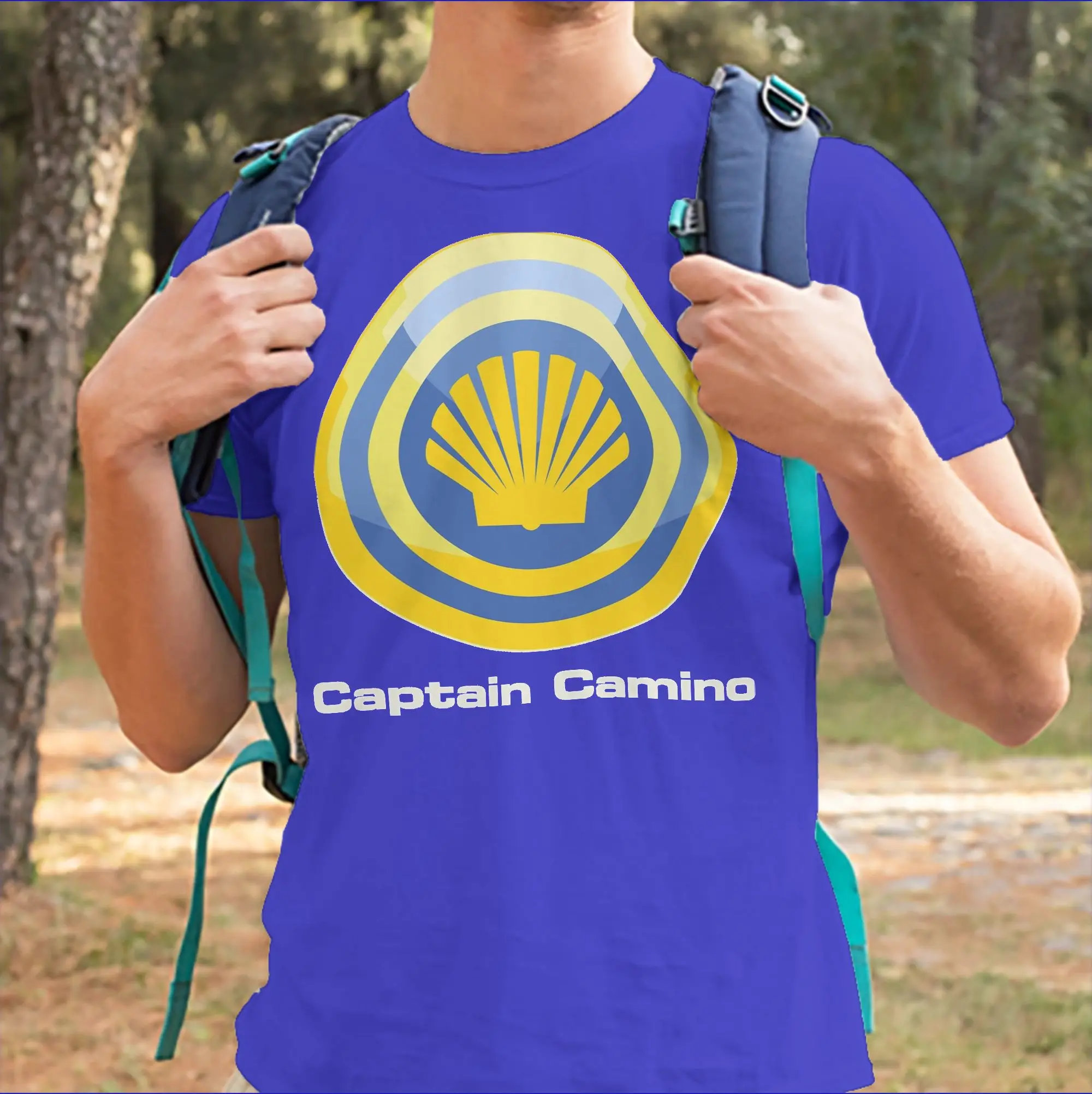 Funny Camino de Santiago the Way T-Shirts for Men Women O Neck Cotton T Shirts  Short Sleeve Tees Summer Clothing