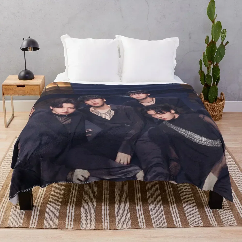 

Oneus malus same scent kpop boy band group korean Ravn, Seoho, Leedo, Keonhee, Hwanwoong, Xion Throw Blanket Sofa Quilt Blankets