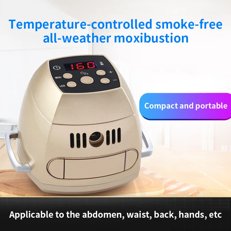 Heißer Verkauf verdickte Edelstahl Moxibustion Box/tragbare Moxibustion Topf