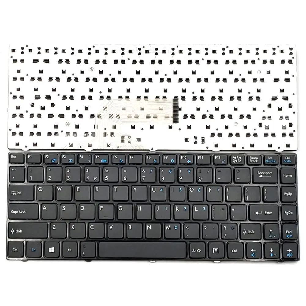

New US laptop keyboard for MSI EX465 FX400 GE40 2OC GE40 MS-124K MS-1485 MS-1492 N4205 X350 X360 X370 X460 X460DX Series
