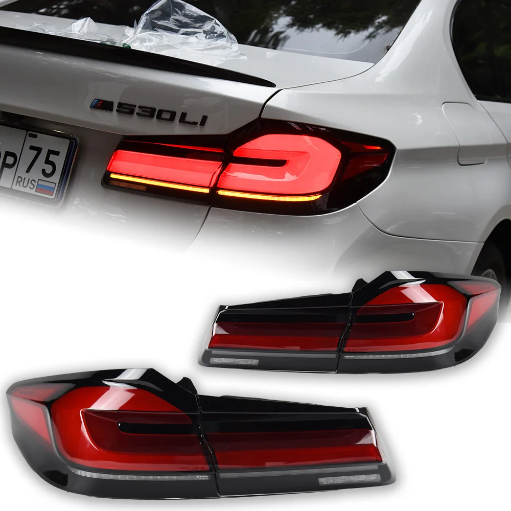 Car Lights for BMW G30 LED Tail Lamp 525i 530i 535i 540i G38 Tail Light M5 F90 Drl Rear Stop Brake Animation Start Automotive