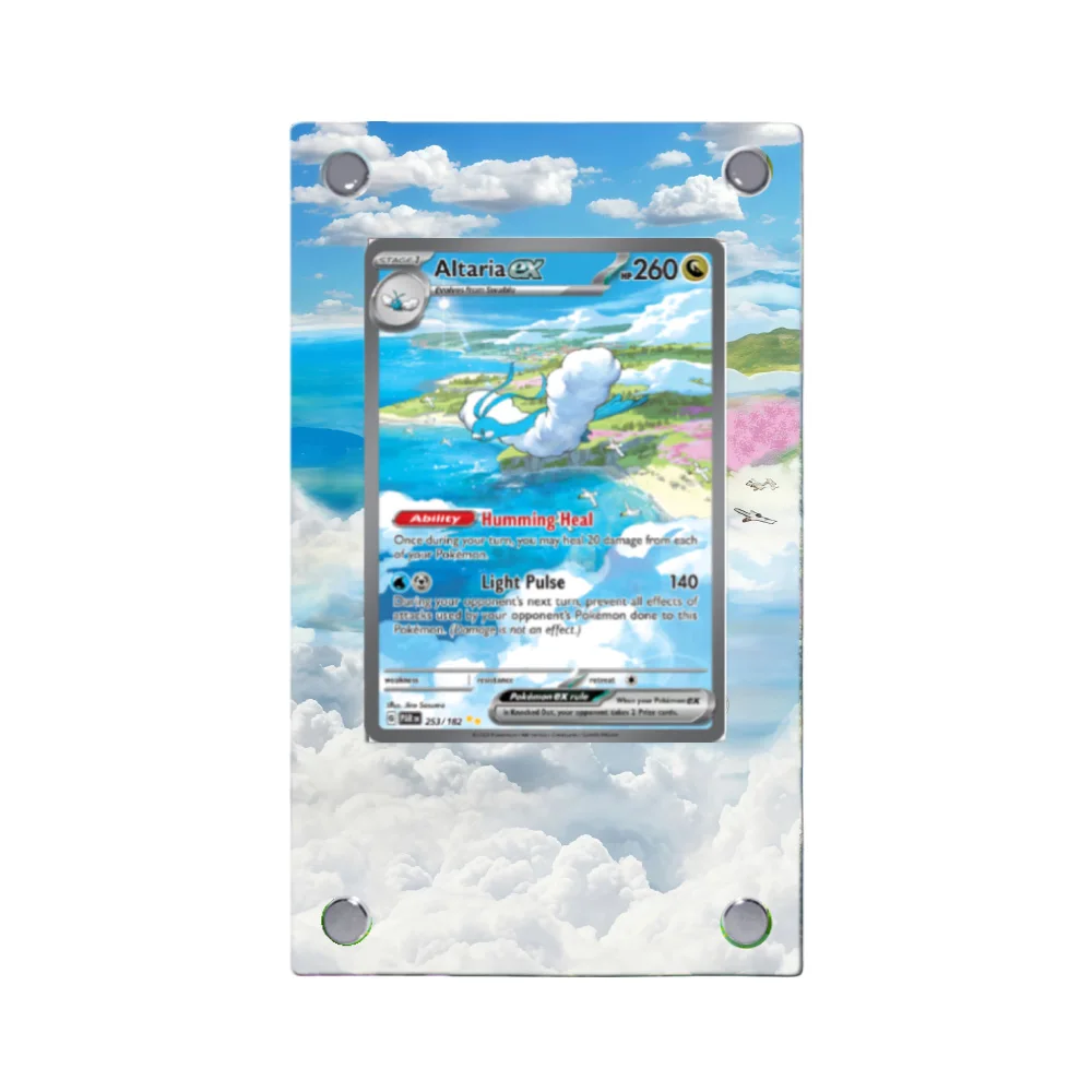 Umbreon Charizard Raikou Pokemon Acrylic Extended Painting Stuck Brick Anime Classics Game Collection Card Display Stand Gift