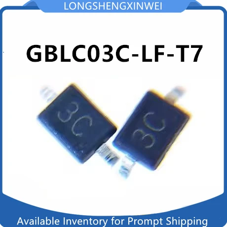 1PCS New Original GBLC03C-LF-T7 SOD-323 Silk Screen 3C ESD/TVS Electrostatic Protection Diode in Stock